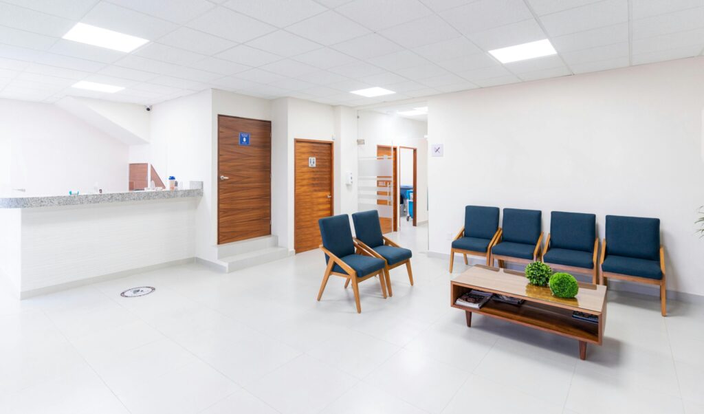 medical office lobby interior design