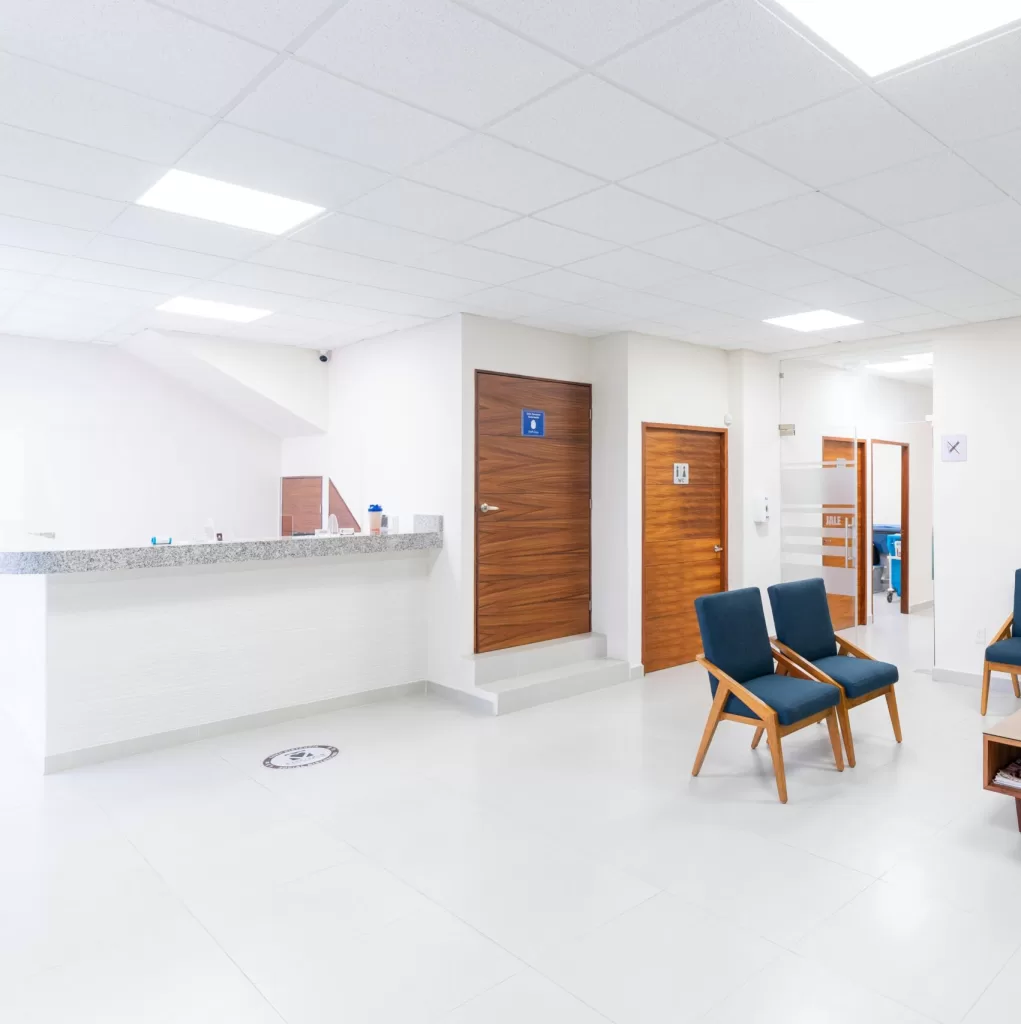 medical office lobby interior design