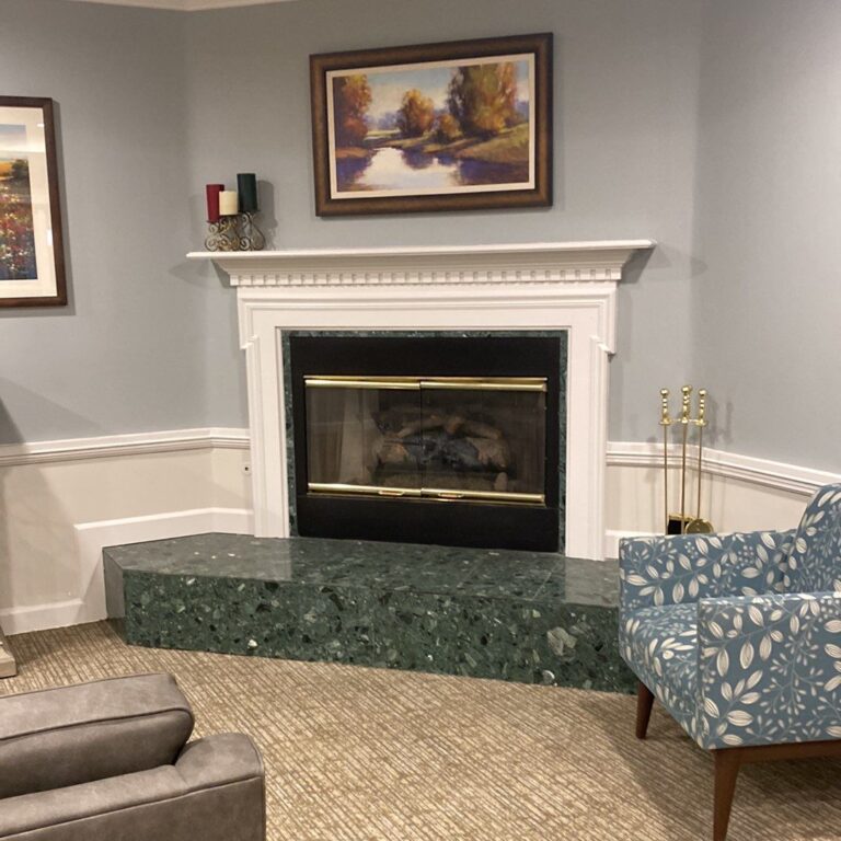 Retirement Home Fireplace Renovation