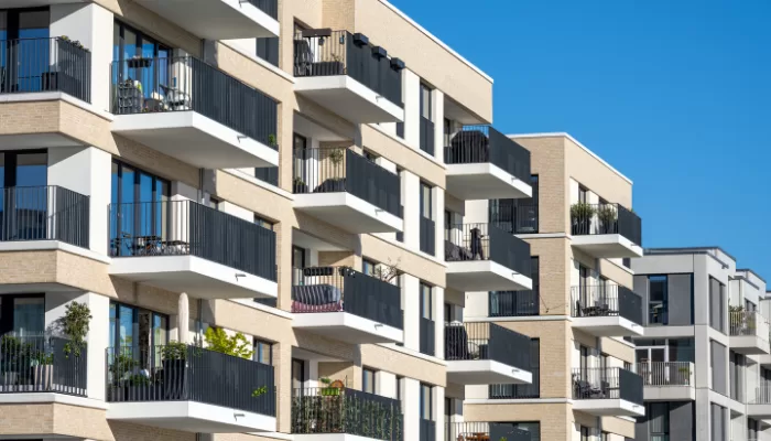 balconies repainted by IOC Construction