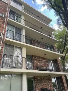 Jackson Terrace – Exterior Balcony Face Painting