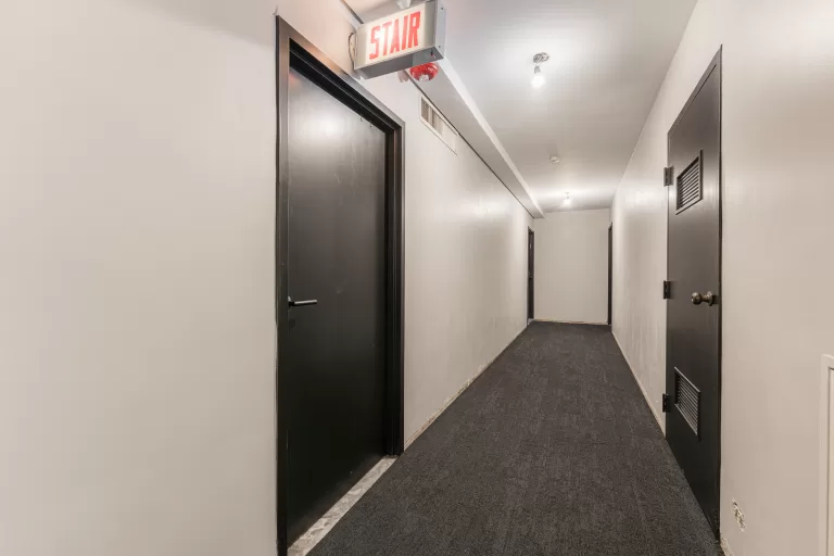 Long hallway renovation showcasing quality craftsmanship and durable finishes