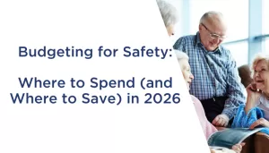 Safety budget planning guide cover image focused on facility maintenance strategies.
